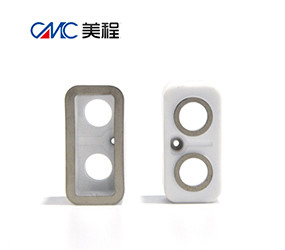 ISO14001 metalizou a peça estrutural cerâmica do relé da ATDC da peça dos componentes EV da alumina de 95%