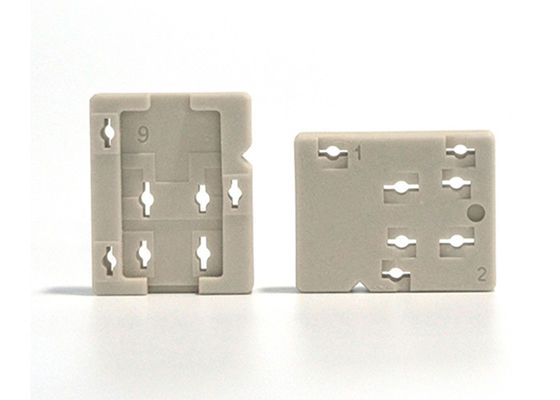 Gray Talc Ceramic Insulator Parts resistente à corrosão